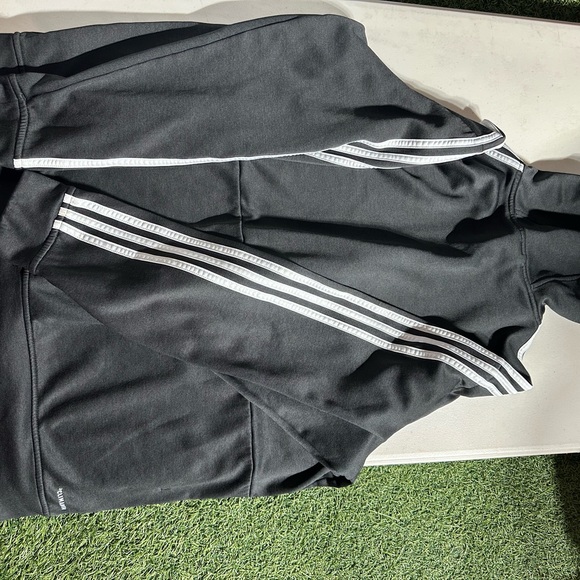 ADIDAS BLACK HOODIE XL - Picture 8 of 8